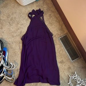 Purple dress
